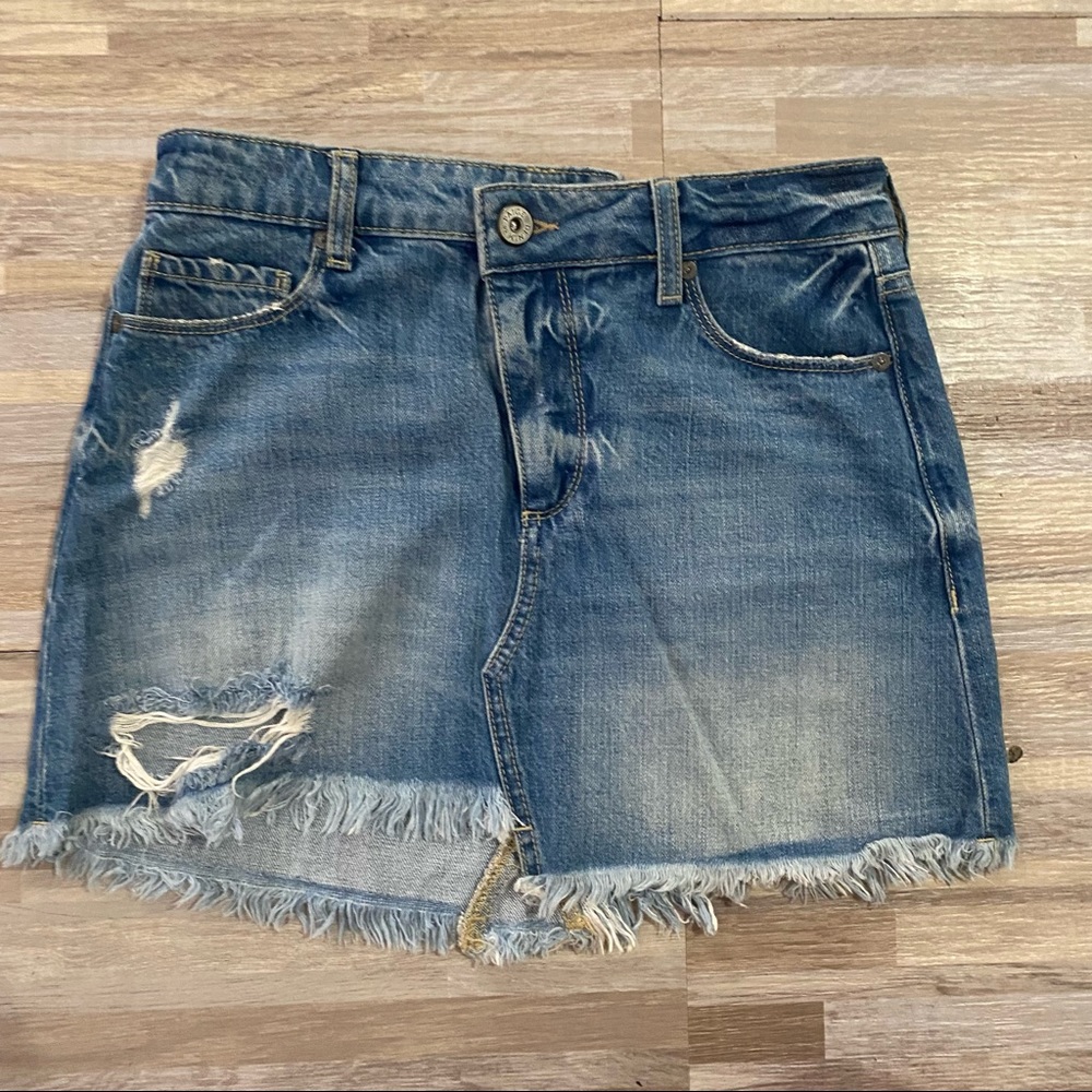 PAIGE Denim Mini Skirt